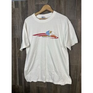 Vintage Gary Lee Maier Sprint Car Racing T-Shirt‎ Signed #11x Cimarron KS Size L